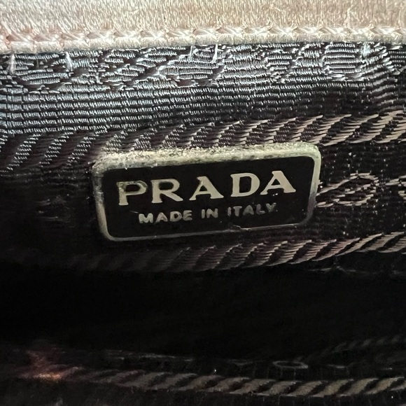 Prada Fumo Tessuto Vela Clutch - Picture 11 of 13